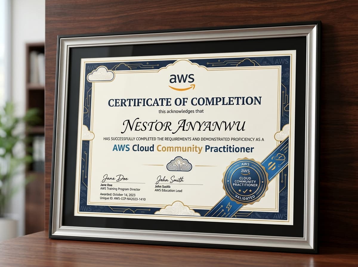 AWS Cloud Community Practitioner Certificate