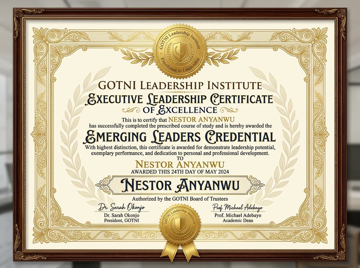 Emerging Leaders Credential Certificate